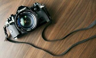 Old Canon A1 Camera Wallpaper Love
