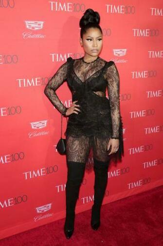Time Gala In This Photo Nicki Minaj Rapper