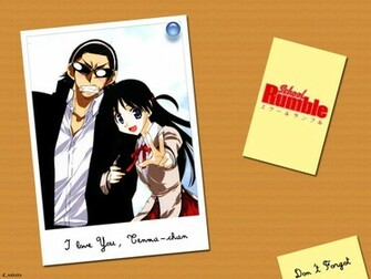 School Rumble Wallpaper Love You Tenma Chan Minitokyo