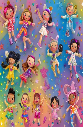 L O Surprise Dolls Wallpaper