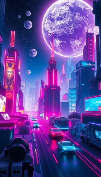 Sci Fi Phone Wallpaper