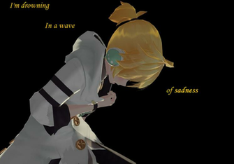 Mmd I M Drowning Here In A Wave Of All My Tears By Mikuxlen4eves On