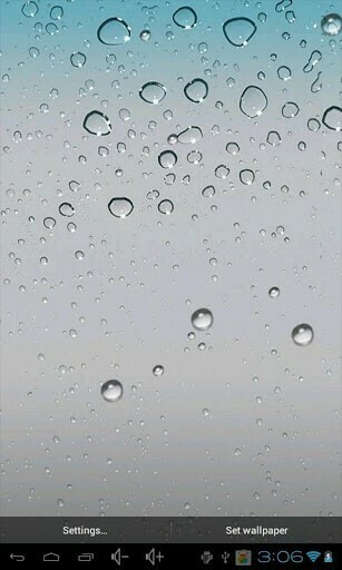 Go Back Gallery For Apple Raindrops Wallpaper