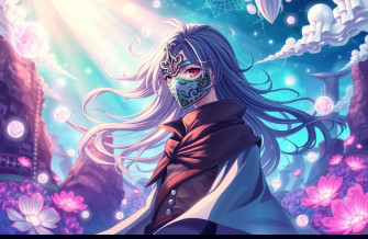 Anime With Mask Wallpaper