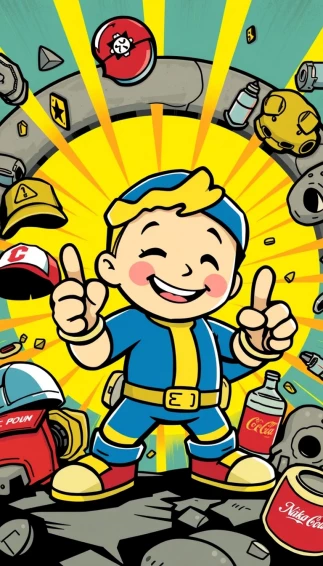Vault Boy Phone Wallpaper