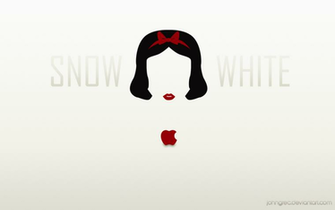 Disney Minimalist Snow White By Johngreeko