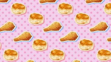 Chicken And Biscuits Wallpaper From I Love You Colonel Sanders
