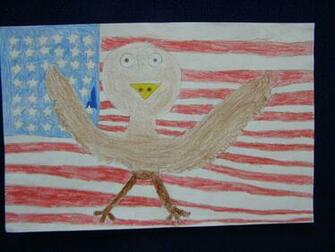 Bald Eagle With American Flag Image Thecelebritypix