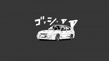Initial D Mitsubishi Lancer Evo V 4k Wallpaper HDwallpaper