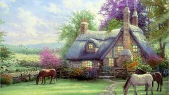 By Thomas Kinkade Wallpaper HD Desktopinhq