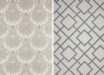 The Graphic Lotus Series From Farrow And Ball Left In