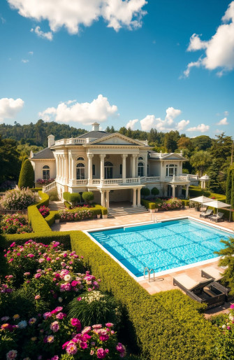 Luxury Mansion Wallpaper