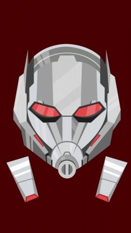 Ant Man Mask Artwork Wallpaper Marvel Heroes