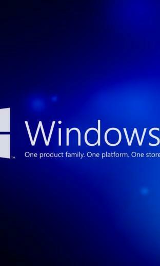 Dark Blue Windows Wallpaper Style