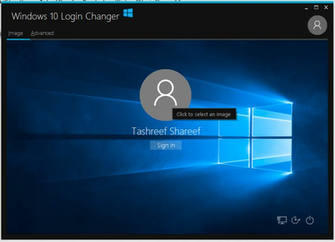 To Check Your New Windows Login Screen Background Press
