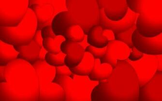 Red Hearts Wallpaper