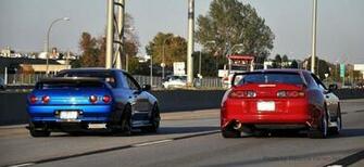 Skyline Gtr R32 With Usdm Mk4 Supra Oc Wallpaper