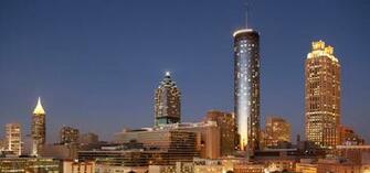 Downtown Atlanta At Night