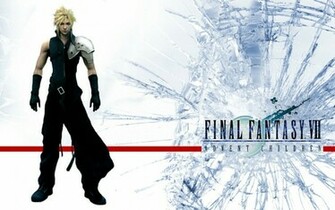 Final Lines Cloud Anime Fantasy HD Desktop Wallpaper