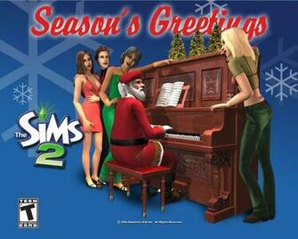 Christmas Song Sims Wallpaper Gallery Best Game