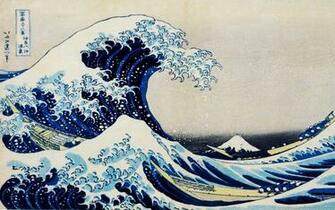 Water Ocean Waves Artwork The Great Wave Off Kanagawa Katsushika