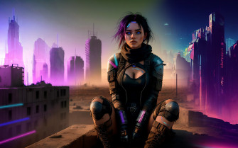 Cyberpunk Desktop Wallpaper