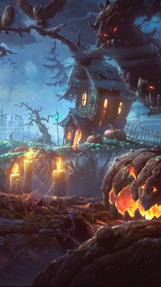 Halloween iPhone Background Wallpaper