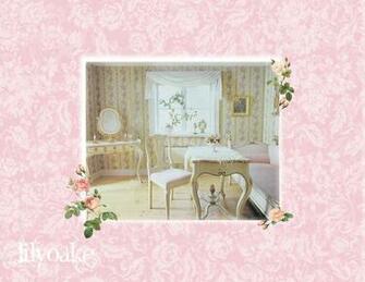 Swedish Country Cottage With Painted Furniture Vintage Wallpaper And