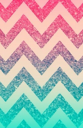 Ombr Sparkle Chevron Wallpaper Created By Sydney Cook