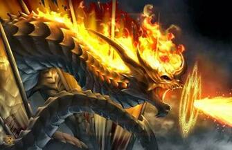 HD Wallpaper Fire Dragon