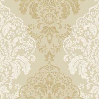 Wallpaper Metallic Damask Blue Car