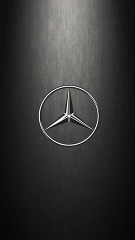 Mercedes Benz Logo iPhone HD Wallpaper Background
