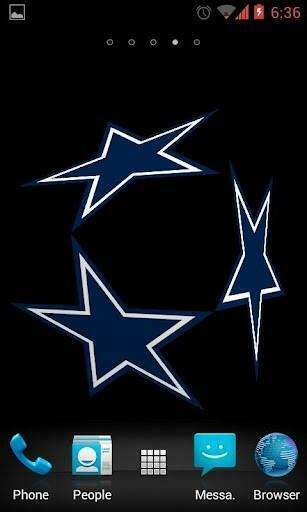 Bigger Cowboys Live Wallpaper For Android Screenshot
