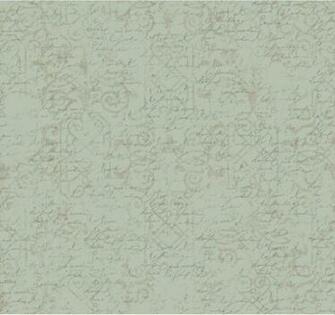 Waverly Cottage Misty Blue And Cloud White Pen Pal Wallpaper