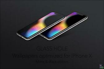 Glass Hole By Ibidule Rt Lockscreen Homescreen Wallpaper