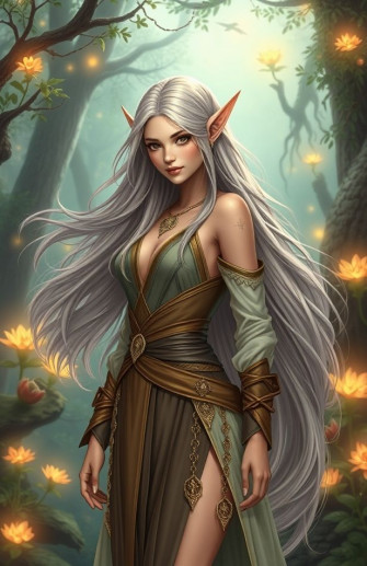 Female Elf Wallpaper