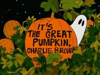 It S The Great Pumpkin Charlie Brown Re Basementrejects