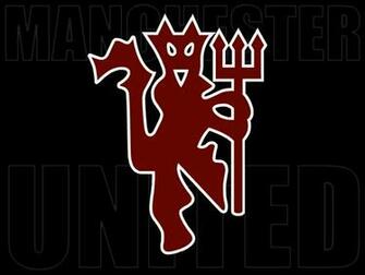 Pics Photos United The Red Devil Logo Grey Wallpaper