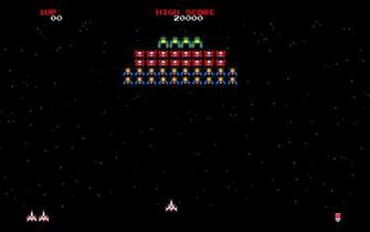 Retro Galaga Desktop Pc And Mac Wallpaper