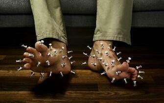 Feet Weird Wallpaper Pin Artwork