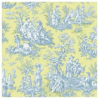 York Sure Strip Green Waverly Country Life Wallpaper Contemporary