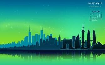 June Dream City Expo Shanghai China Wallpaper