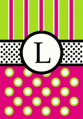 Monogram Mini Flag Dots Stripes Monograms