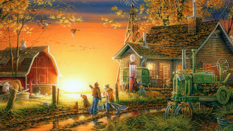 HD Farm Wallpaper
