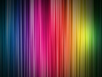 Home With Colorful Striped Wallpaper