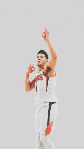 Devin Booker Hearteyes Nba Wallpaper Players