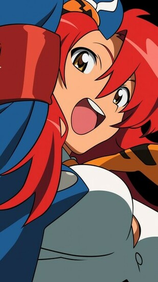 Yoko Littner Tengen Toppa Gurren Lagann Mobile Wallpaper