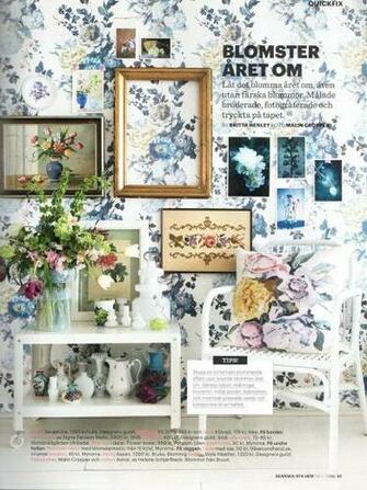 Designers Guild Seraphina Wallpaper As Seen In Skanska Nya Hem