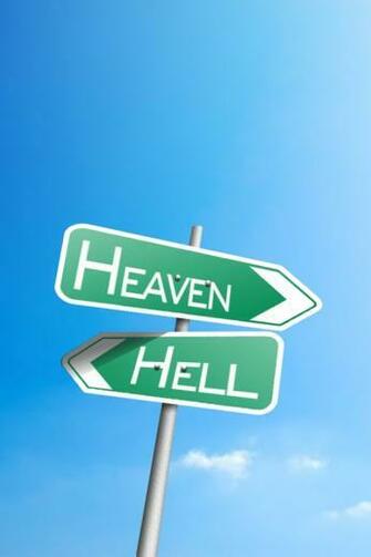 Heaven Or Hell iPhone Wallpaper