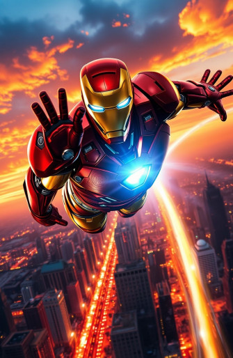 Iron Man Snap Wallpaper